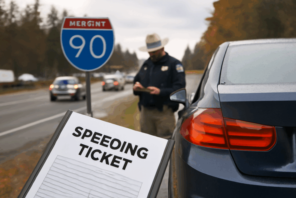 How to Fight a Speeding Ticket on the I-90 Over Thanksgiving Travel