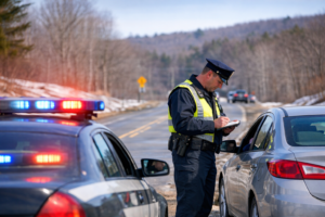 Are Police More Likely to Issue Tickets in Early Spring in Western New York?