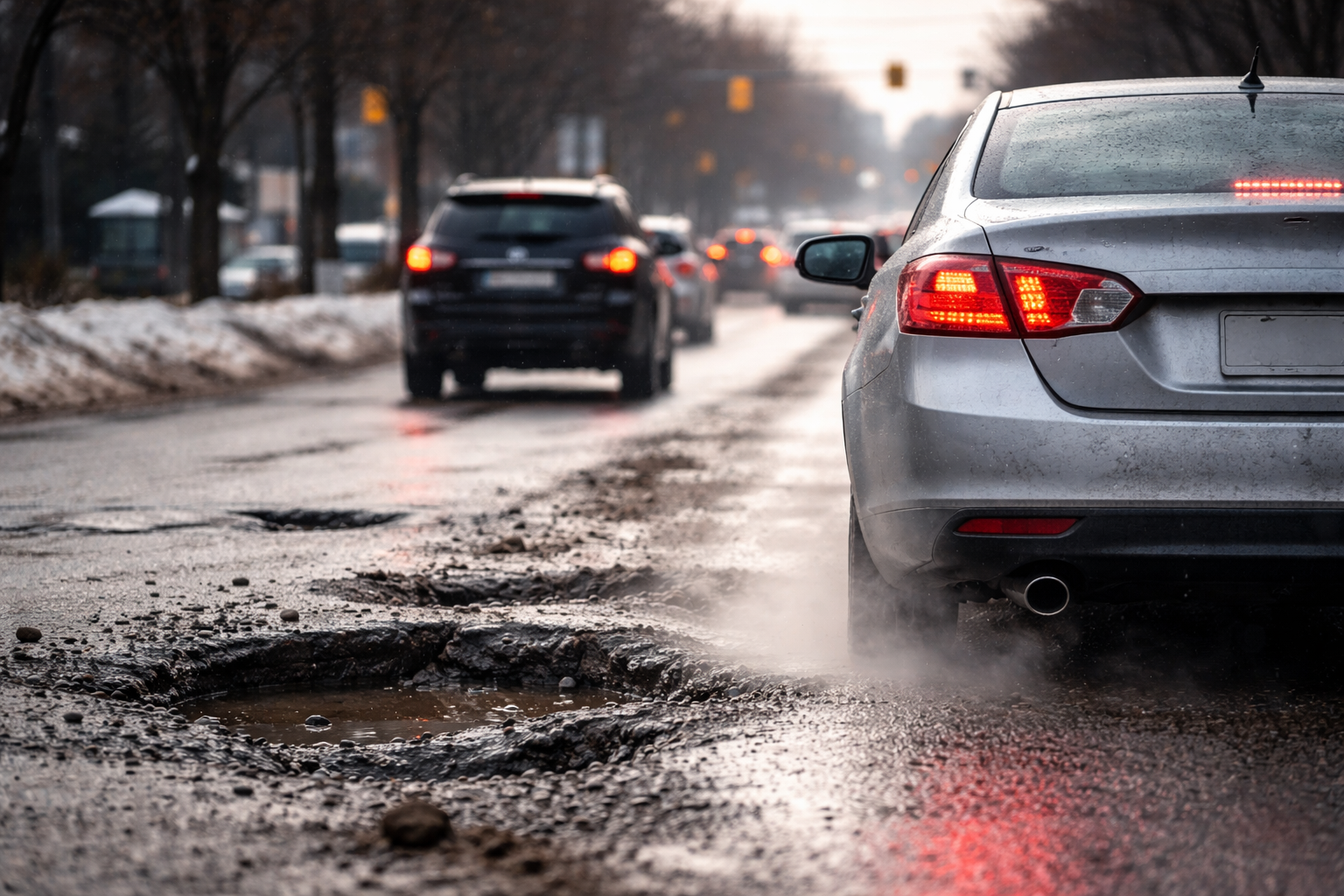 Buffalo Potholes, Sudden Stops, and Rear-End Tickets: Who Gets Blamed in Spring?