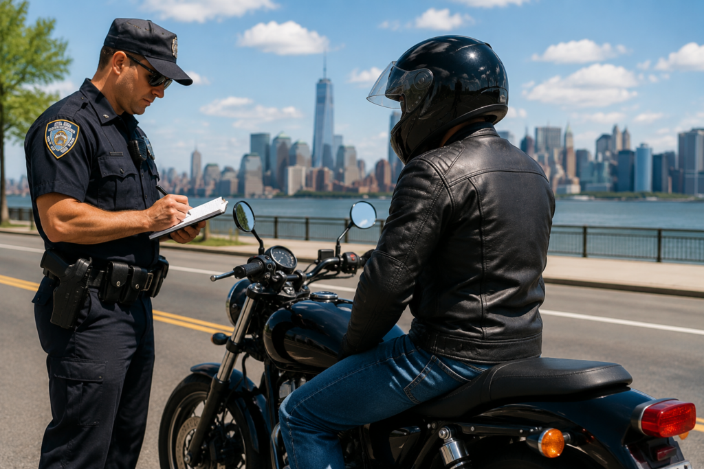 New York Motorcycle Tickets Increase in Summer: Common Violations Riders Face